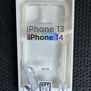 Clear Protective Case for iPhone 13/14